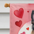 Belgian Tervuren My Valentine House Flag Belgian Tervuren My Valentine House Flag