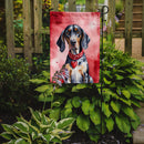 Bluetick Coonhound Valentine’s Day Garden Flag – Dog-Themed Heart Yard Decor Bluetick Coonhound Valentine’s Day Garden Flag – Dog-Themed Heart Yard Decor