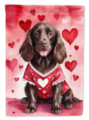 Boykin Spaniel My Valentine House Flag Boykin Spaniel My Valentine House Flag