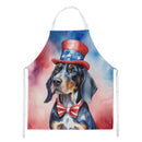 Bluetick Coonhound Patriotic American Apron β Artist-Designed Kitchen, BBQ & Craft Apron Bluetick Coonhound Patriotic American Apron β Artist-Designed Kitchen, BBQ & Craft Apron