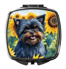 Affenpinscher in Sunflowers Compact Mirror β Stylish Purse Mirror with Artistic Covers Affenpinscher in Sunflowers Compact Mirror β Stylish Purse Mirror with Artistic Covers
