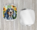 Bluetick Coonhound in Sunflowers Compact Mirror β Stylish Purse Mirror with Artistic Covers Bluetick Coonhound in Sunflowers Compact Mirror β Stylish Purse Mirror with Artistic Covers