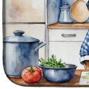 Bluetick Coonhound The Chef Dish Drying Mat Bluetick Coonhound The Chef Dish Drying Mat