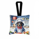 Bluetick Coonhound The Chef Hanging Square Fabric Ornament 3.5 × 3.5 Bluetick Coonhound The Chef Hanging Square Fabric Ornament 3.5 × 3.5