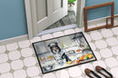 Borzoi The Chef Doormat-24x36 Indoor / Outdoor Rug | Made in USA Borzoi The Chef Doormat-24x36 Indoor / Outdoor Rug | Made in USA