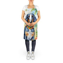 Bluetick Coonhound Luau Apron β Artist-Designed Kitchen, BBQ & Craft Apron Bluetick Coonhound Luau Apron β Artist-Designed Kitchen, BBQ & Craft Apron