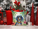 Bluetick Coonhound Luau Throw Pillow - 14x14 Decorative Pillow β Art for Your Home & Patio Bluetick Coonhound Luau Throw Pillow - 14x14 Decorative Pillow β Art for Your Home & Patio