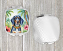 Bluetick Coonhound Luau Compact Mirror β Stylish Purse Mirror with Artistic Covers Bluetick Coonhound Luau Compact Mirror β Stylish Purse Mirror with Artistic Covers