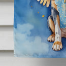 Bluetick Coonhound My Angel House Flag Bluetick Coonhound My Angel House Flag