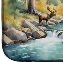 Mountain Stream Dish Drying Mat Mountain Stream Dish Drying Mat