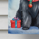Affenpinscher Christmas Reindeer House Flag Affenpinscher Christmas Reindeer House Flag