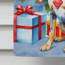 Bluetick Coonhound Christmas Reindeer House Flag Bluetick Coonhound Christmas Reindeer House Flag