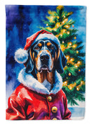 Bluetick Coonhound Christmas House Flag Bluetick Coonhound Christmas House Flag