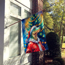 Alligator Christmas House Flag Alligator Christmas House Flag