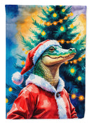 Alligator Christmas House Flag Alligator Christmas House Flag