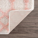 Darva Pink Plush Area Carpet Darva Pink Plush Area Carpet