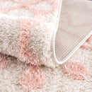 Darva Pink Plush Area Carpet Darva Pink Plush Area Carpet
