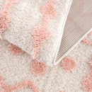 Darva Pink Plush Area Carpet Darva Pink Plush Area Carpet