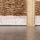 Darva Pink Plush Area Carpet Darva Pink Plush Area Carpet