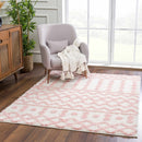 Darva Pink Plush Area Carpet Darva Pink Plush Area Carpet