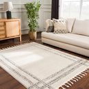 Ryuu Black & White Area Rug Ryuu Black & White Area Rug