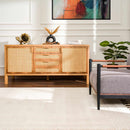 Ryuu Ivory Carved Area Rug Ryuu Ivory Carved Area Rug