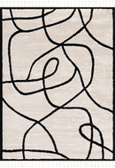 Azana Black & White Area Rug Azana Black & White Area Rug