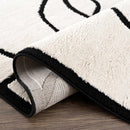 Azana Black & White Area Rug Azana Black & White Area Rug