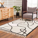 Azana Black & White Area Rug Azana Black & White Area Rug