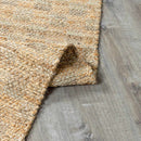 Lonut Checkered Jute Area Rug - Promo Lonut Checkered Jute Area Rug - Promo