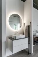 Zeek 32" BackLit LED lighted  Round Bathroom Wall Mirror M-RN32 CLEARANCE* Zeek 32" BackLit LED lighted  Round Bathroom Wall Mirror M-RN32 CLEARANCE*