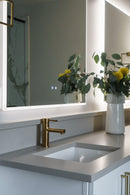 Zeek 36"x36" Backlit LED Square Bathroom Wall Mirror MA3636 Zeek 36"x36" Backlit LED Square Bathroom Wall Mirror MA3636