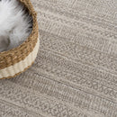 Nate Beige Tribal High Pile Carpet Nate Beige Tribal High Pile Carpet