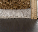 Nate Beige Tribal High Pile Carpet Nate Beige Tribal High Pile Carpet