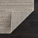 Nate Beige Tribal High Pile Carpet Nate Beige Tribal High Pile Carpet