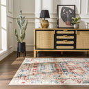 Bindi Blue & Rose Area Rug - Clearance Bindi Blue & Rose Area Rug - Clearance