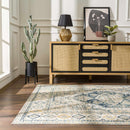 Brend Blue Medallion Area Rug - Clearance Brend Blue Medallion Area Rug - Clearance