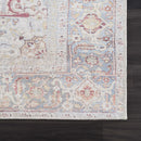 Cream Rust Leeston Washable Rug - Clearance Cream Rust Leeston Washable Rug - Clearance