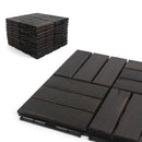 Ebony Checkered Wood Deck Tiles Ebony Checkered Wood Deck Tiles