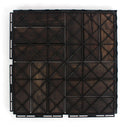 Ebony Checkered Wood Deck Tiles Ebony Checkered Wood Deck Tiles