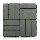 Modern Grey Checkered Deck Tiles Modern Grey Checkered Deck Tiles