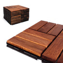 Oiled Acacia Checkered Deck Tiles Oiled Acacia Checkered Deck Tiles