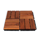 Oiled Acacia Checkered Deck Tiles Oiled Acacia Checkered Deck Tiles