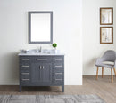 Danny 42" Bathroom Vanity Maple Grey Danny 42" Bathroom Vanity Maple Grey
