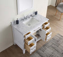 Danny 42" Bathroom Vanity White Danny 42" Bathroom Vanity White