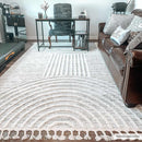 Dauin 3D Rainbow Area Rug with Tassels Dauin 3D Rainbow Area Rug with Tassels