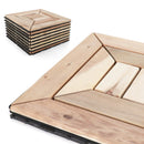 Natural Acacia Diamond Deck Tiles Natural Acacia Diamond Deck Tiles