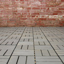 Modern Grey Checkered Deck Tiles Modern Grey Checkered Deck Tiles