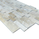 Diana Royal Ledger 3D Panel 6"x24" Honed Natural Marble Wall Tile Diana Royal Ledger 3D Panel 6"x24" Honed Natural Marble Wall Tile