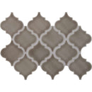 MSI Dove Grey Arabesque Polished Ceramic Mosaic Wall Tile 10.83"x15.5" MSI Dove Grey Arabesque Polished Ceramic Mosaic Wall Tile 10.83"x15.5"